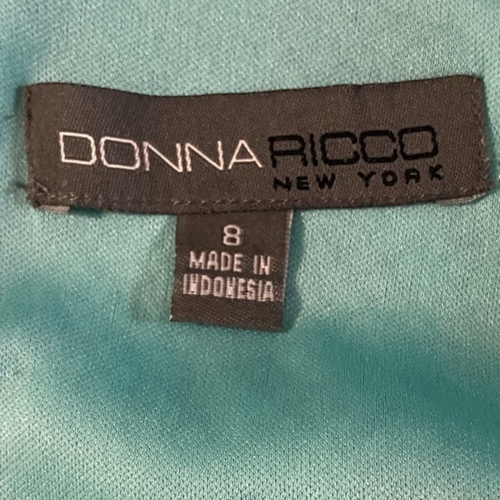 Donna Ricco Sleeveless Floral Dress Sz. 8 - Picture 11 of 14